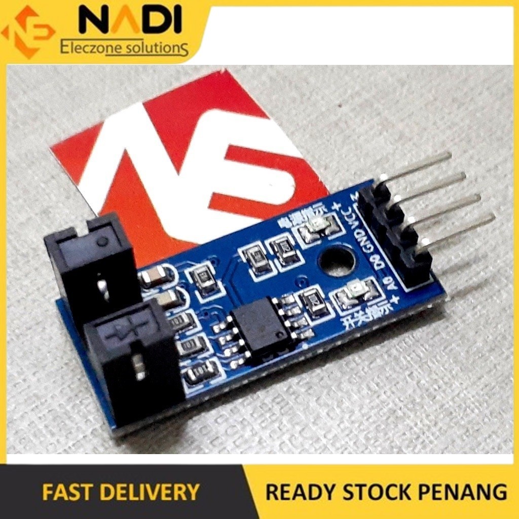 Speed Sensor 4 Pin Photoelectric Infrared Enconder Sensor Arduino ...