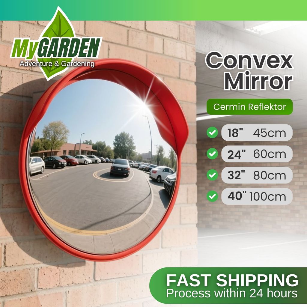 CONVEX MIRROR 60CM / 45CM / 80CM / 100CM PC Plastic Orange Outdoor — free download