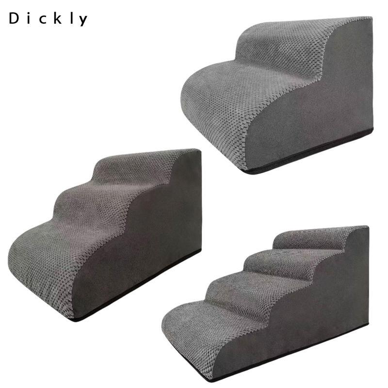 Dickly Dog Stairs Ramp Removable Cover Anti Slip Bottom Dog Slope ...