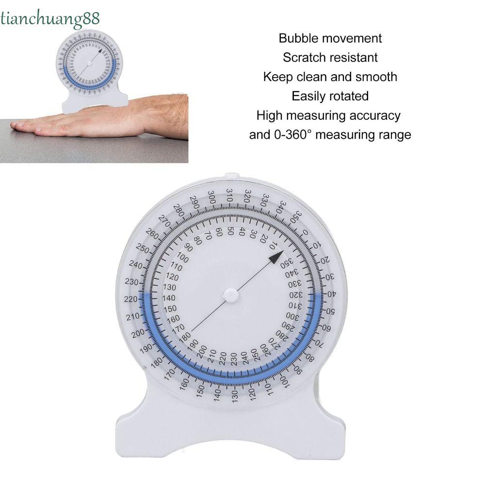 TIANCHUANG Range Of Motion Tool, 0-360 Degrees Non Leak Bubble ...