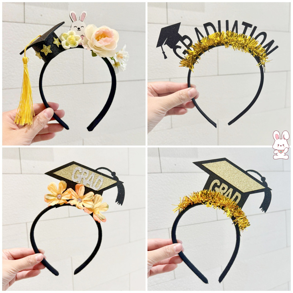 [Many Styles] 2026 New Style Graduation Season Doctor Hat Headband ...
