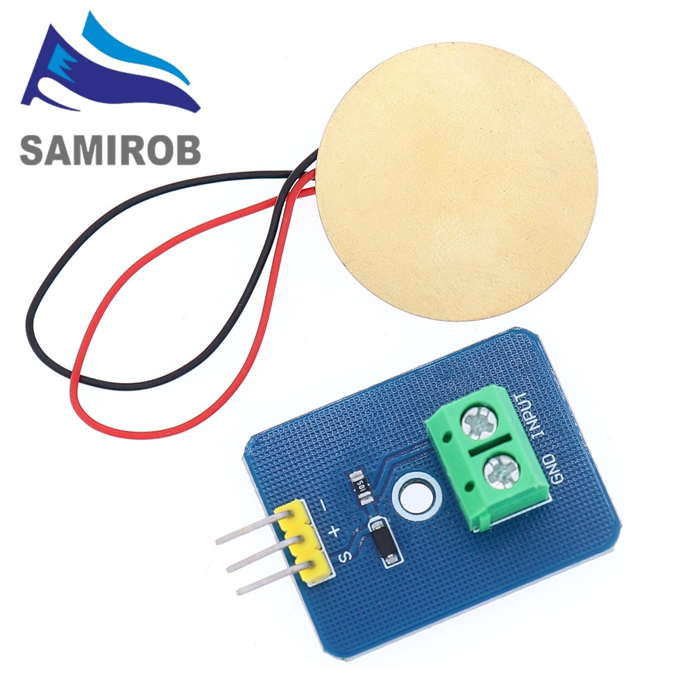 Drum Simulator Piezoelectric Sensor Analog Ceramic Vibration Sensor ...