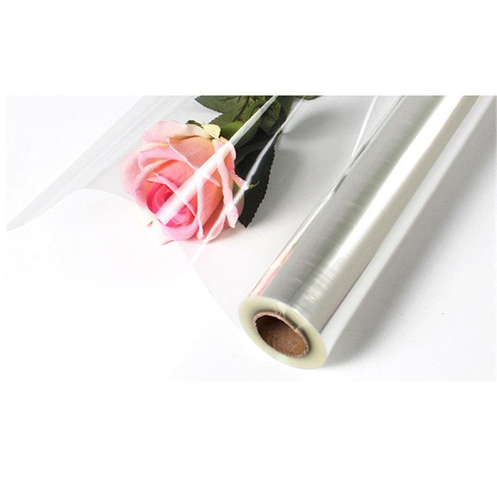 FUTURE DIY Cellophane Wrap Roll Fashion Florist Craft Film Clear ...