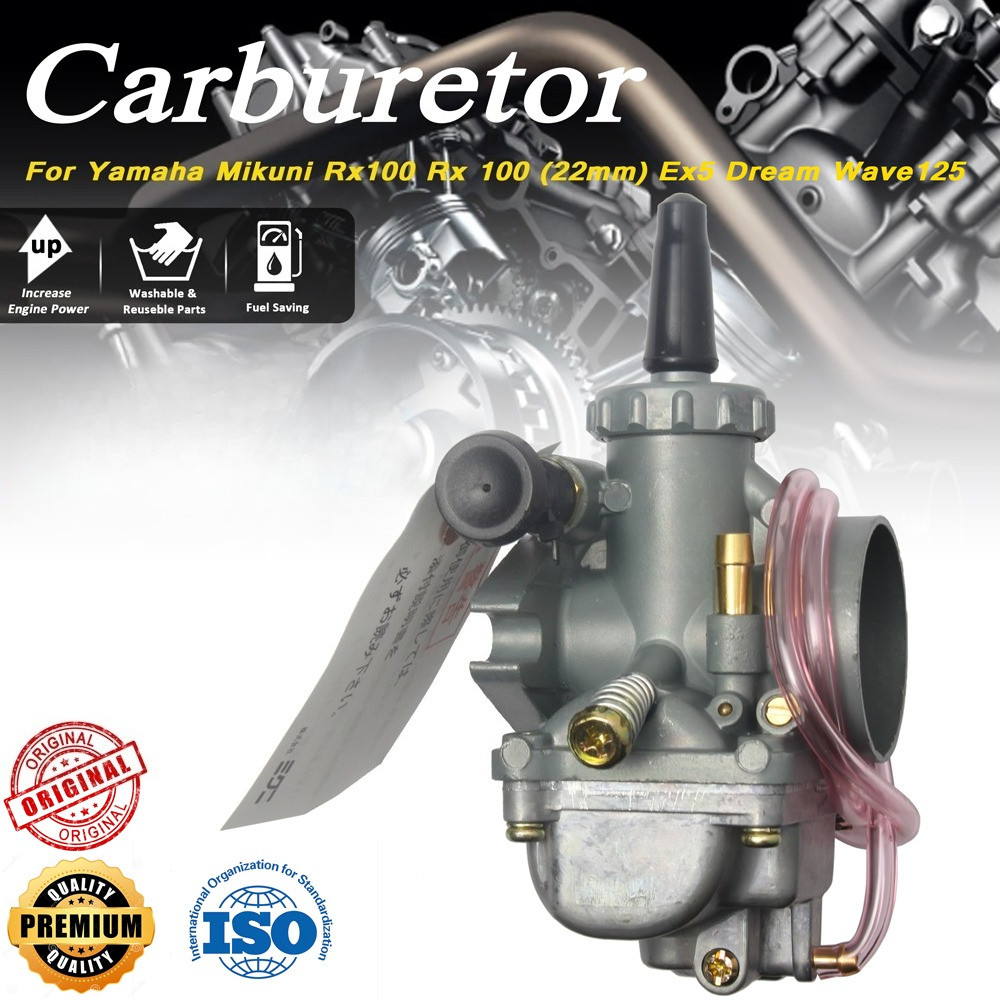 CARBURETOR CARB KARB RX100 RX 100 (22MM) EX5 DREAM WAVE WAVE125 OEM ...