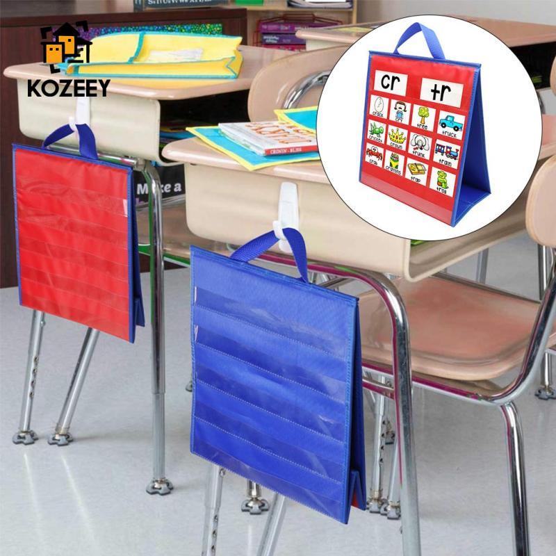 KOZEEY Segolike Multipurpose Table Top Pocket Chart Desk Wall Classroom ...