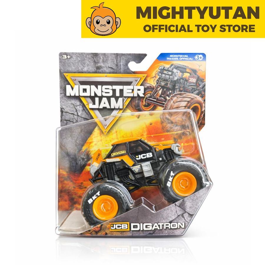 Monster Jam 1:64 Single Pack Series 46 - JCB Digatron | Shopee Malaysia