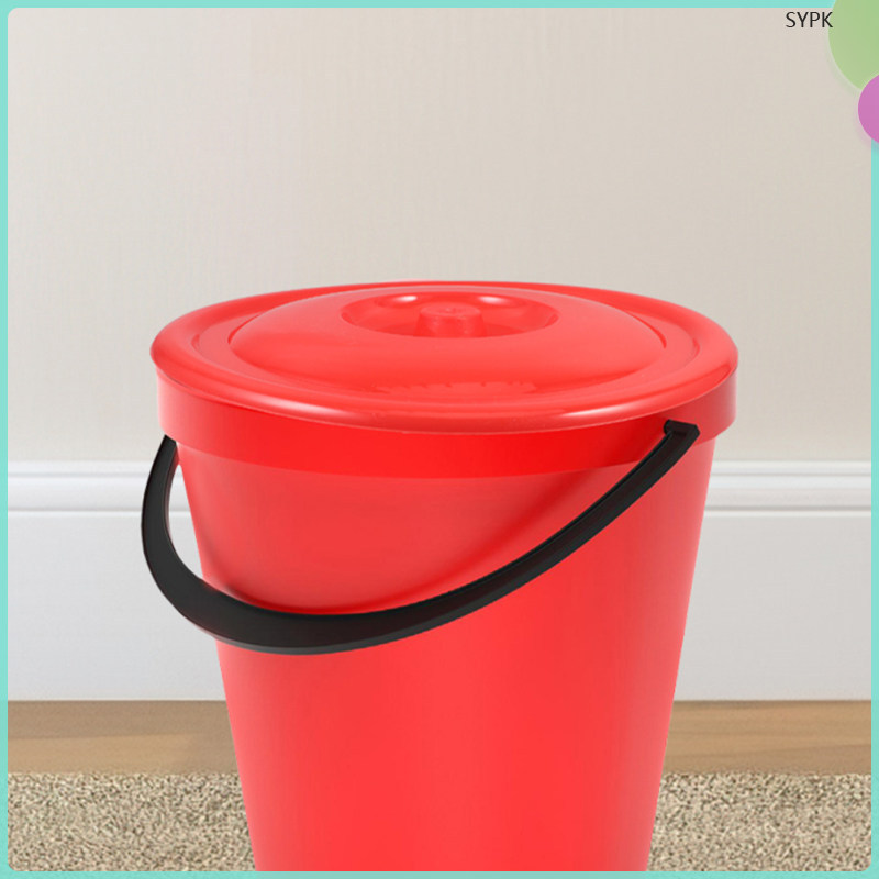 🔥 Tutup Baldi Plastik Merah Tahan Lama Ganti Untuk Tong Sampah dan ...