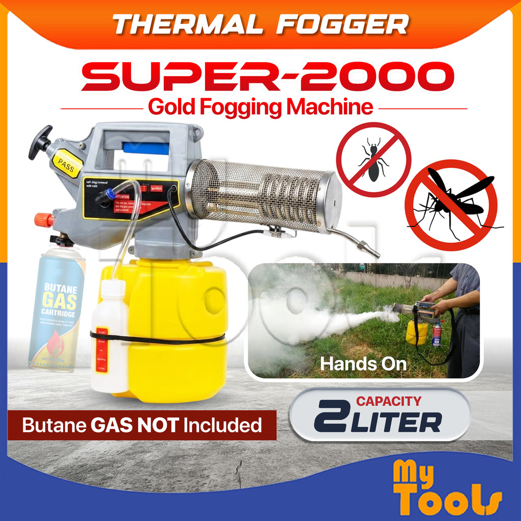 Super-2000 2L Mosquito Insect Pest Killer Bug Control Thermal Fogger ...