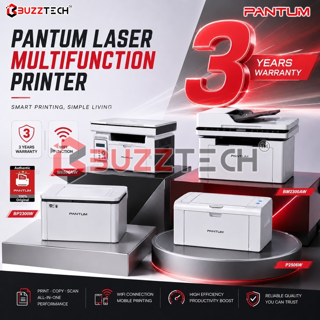 BuzzTech Pantum M6506NW | BM2300AW | BP2300W | P2506W Mono Laser ...