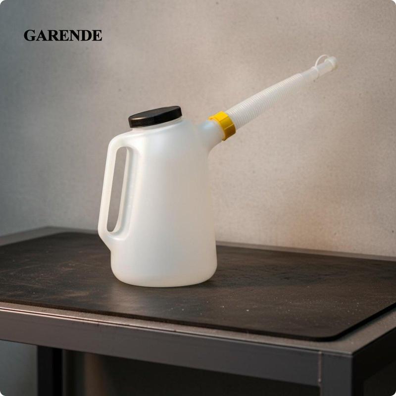 Garende Practical Oil Dispenser Graduated Measuring Bottle HDPE Hand ...