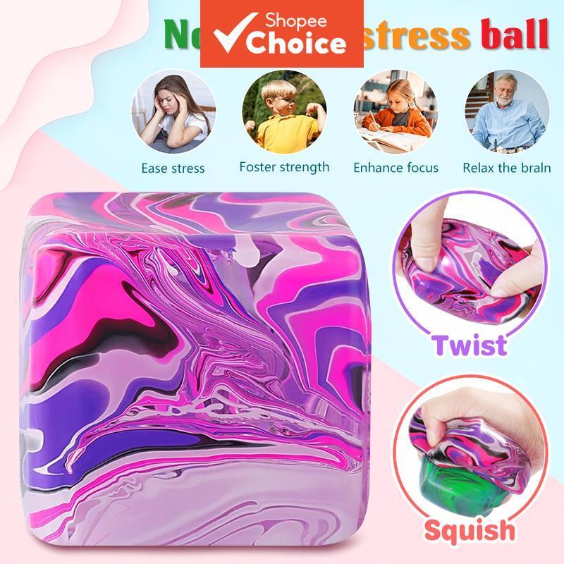 nice cube needoh Squishy Ball Pressure Resistant Sensory Fidget Toy ...