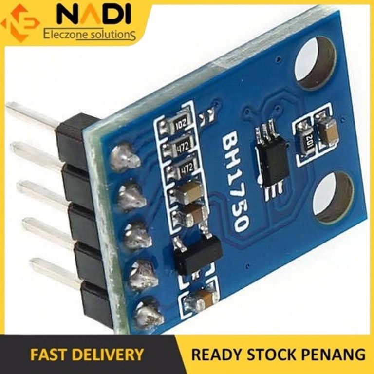 SOLDERED BH1750 Light Sensor Module Sensor Cahaya Arduino ESP32 ...