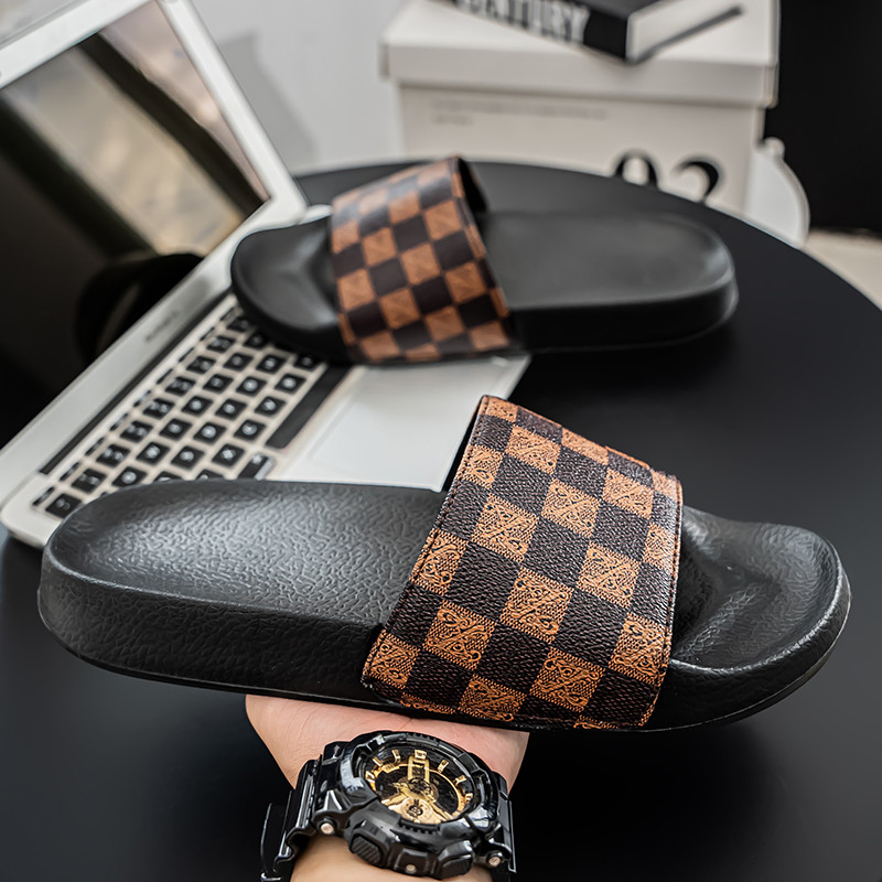 Men's Streetwear Slippers Fashion Slides For Daily Commute & Hangouts_vogvips.com