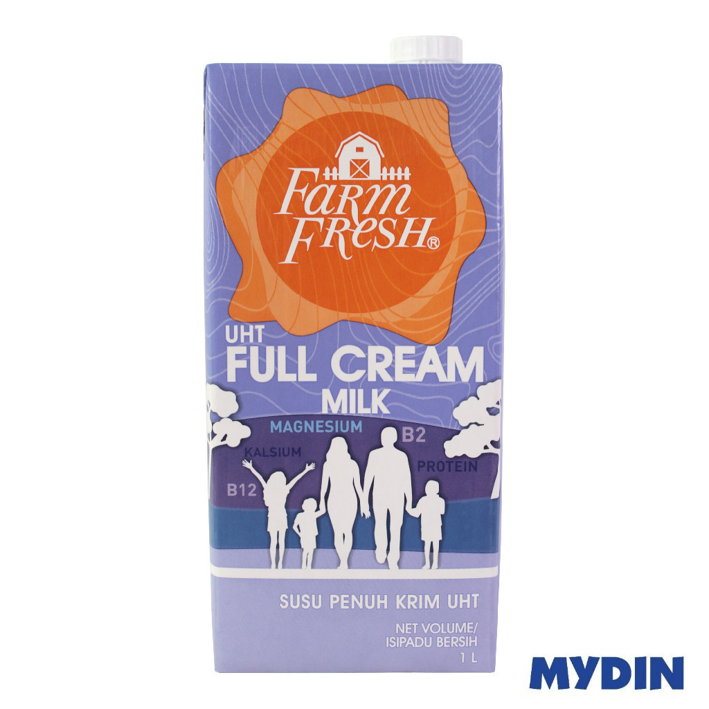 Farm Fresh Susu Penuh Krim UHT (1L) | Shopee Malaysia