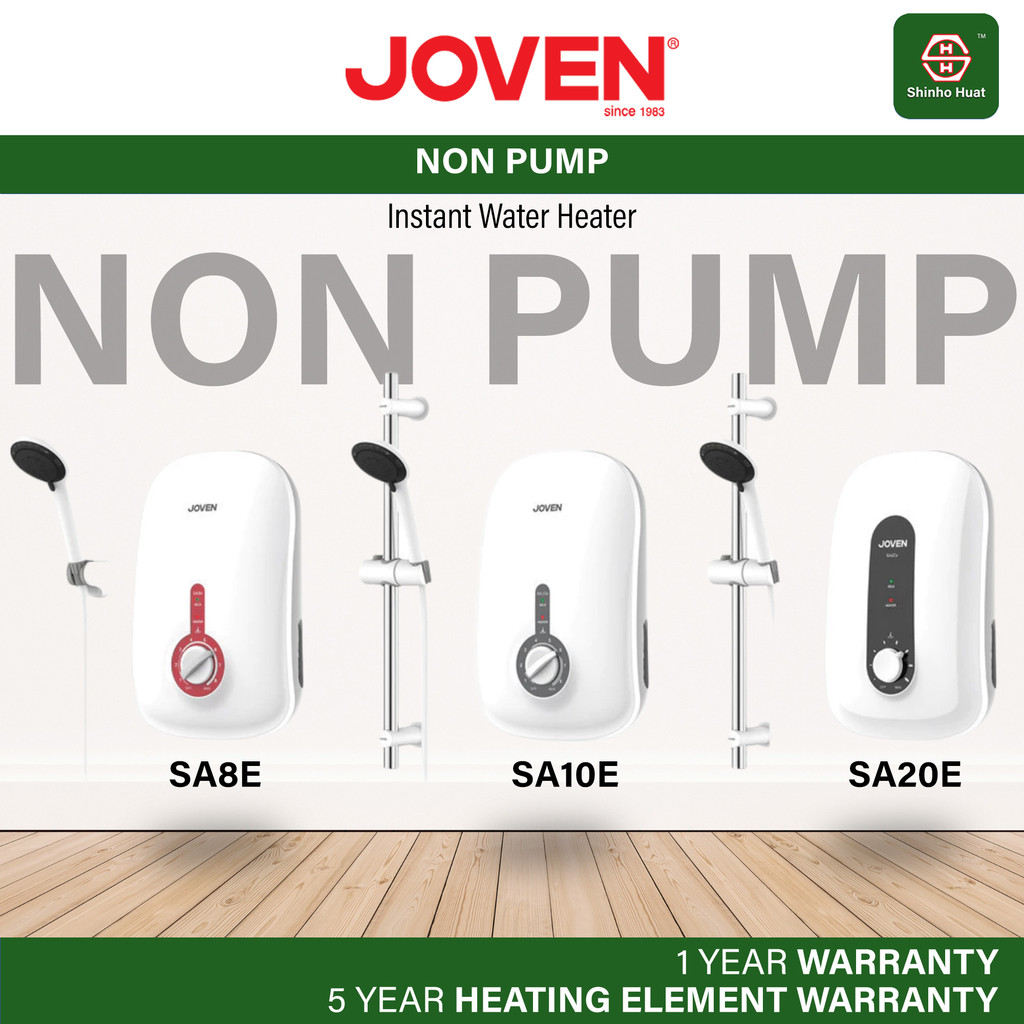 Joven Instant Water Heater SA8e SA10e SA20e | Shopee Malaysia