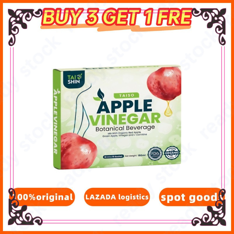 【BUY 3 FREE 1】Taiso Apple Vinegar Botanical Beverage | Organic Blend ...