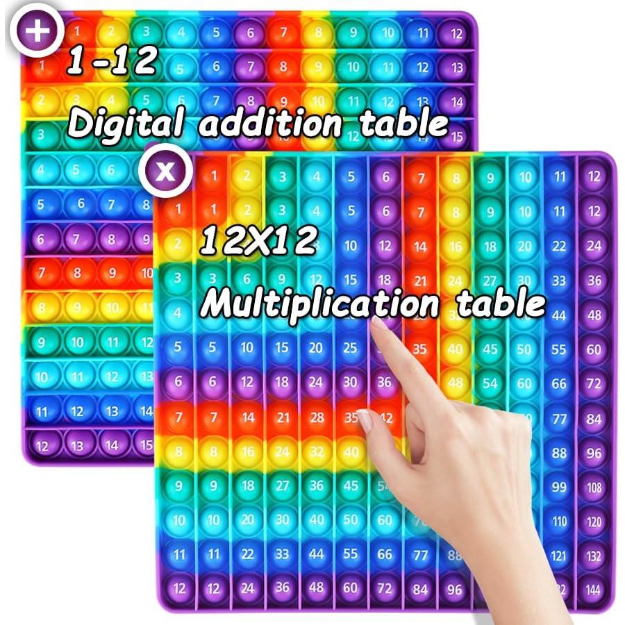 Jadual Permainan Pendaraban pop dan Jadual Penambahan Digital 12x12 ...
