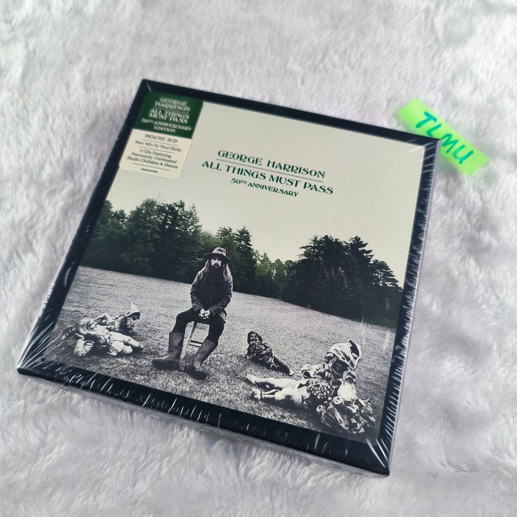 J029 George Harrison All Things Must Pass 3CD Album Box Set Deluxe ...