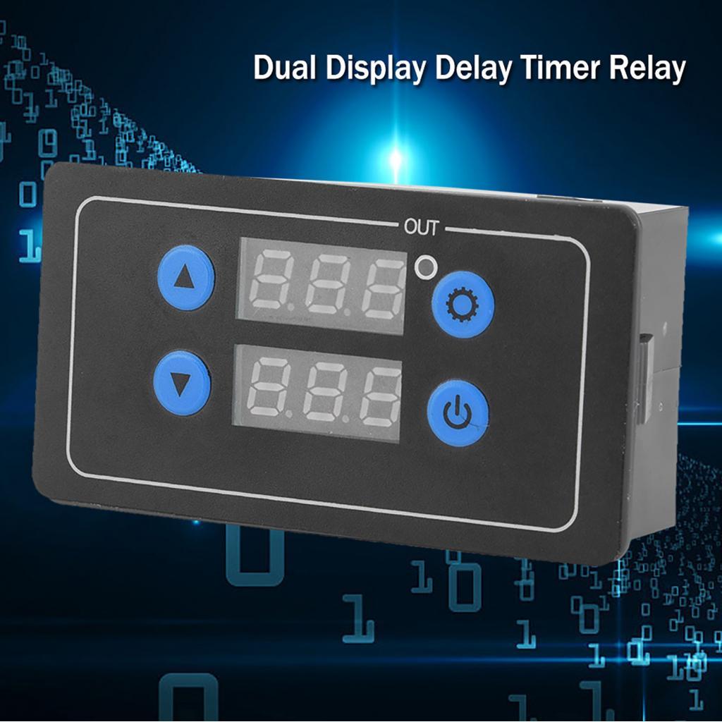 kkmoon-My Adjustable Cycle Delay Timer Relay Module Digital Display ...
