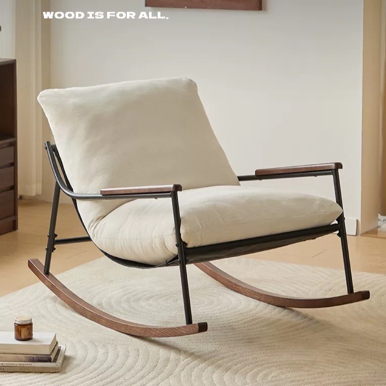 Living Rocking Chair Reclining Chair Adult Balcony Household Leisure ...