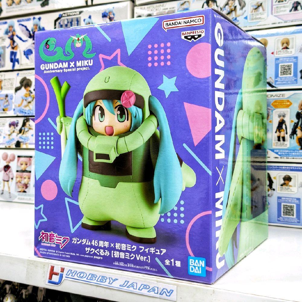 Gundam 45th Anniversary X Miku Figure Zaku Costume Hatsune Miku