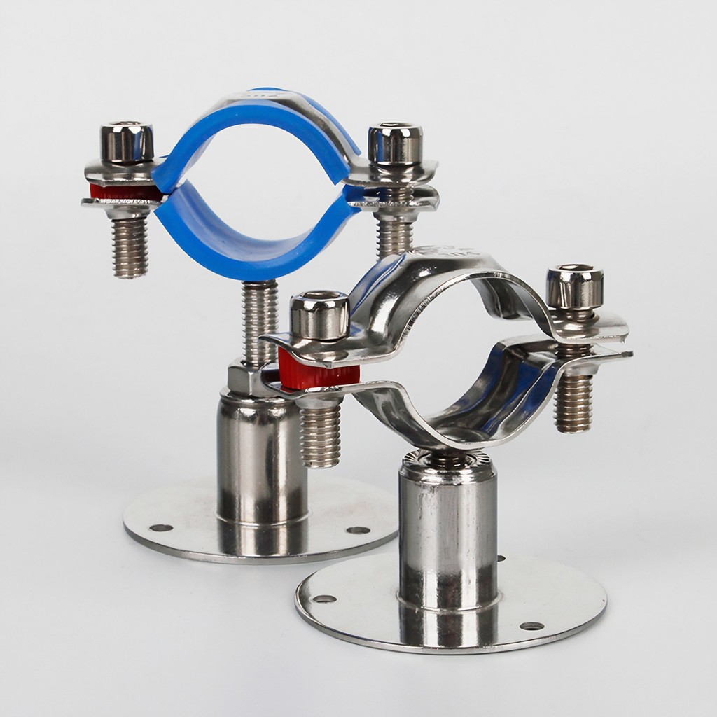 Seiko 304 Stainless Steel Adjustable Pipe Bracket Pipe Hoop Support ...