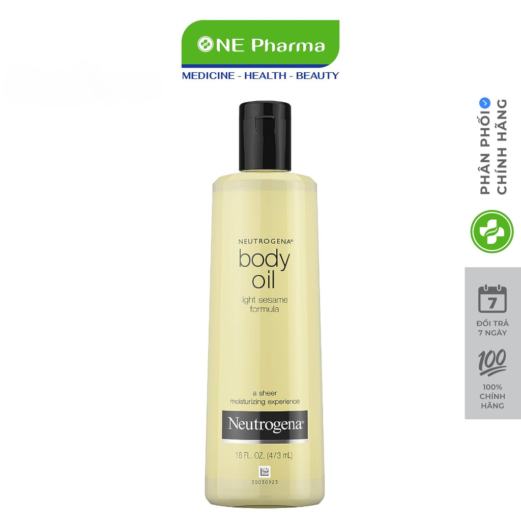 Neutrogena Body Oil Light Sesame Formula – 250ml