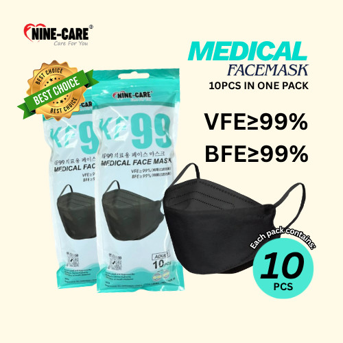 [99PERFECT] Nine-Care KF99 3ply Surgical Face Mask 10'S (MS-0144 ...