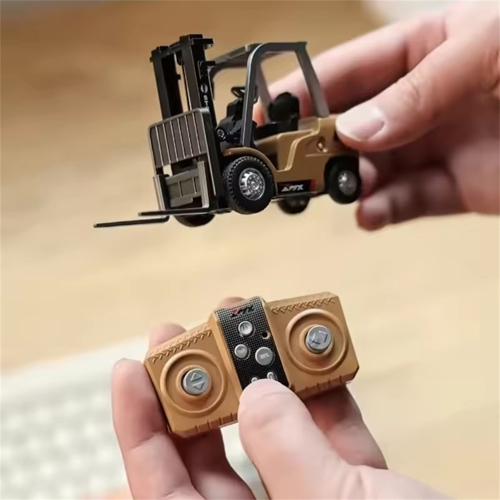 TRASPED HG-4-243 RTR 1/64 2.4G Mini RC Car Alloy Forklift Support App ...