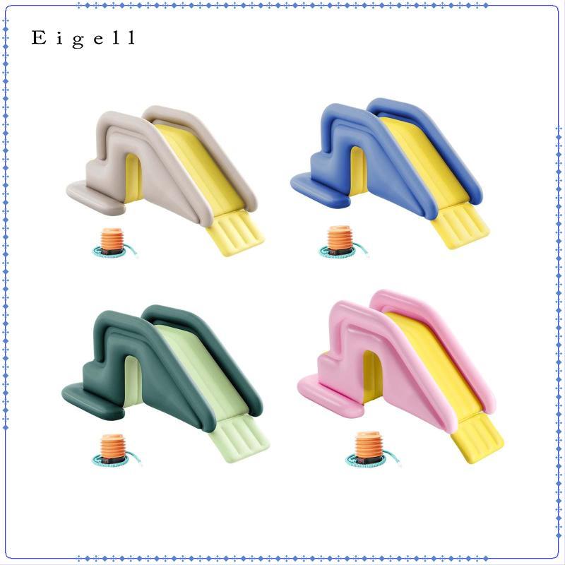 Eigell Inflatable Slide Children Climber Slide with Foot Pump ...
