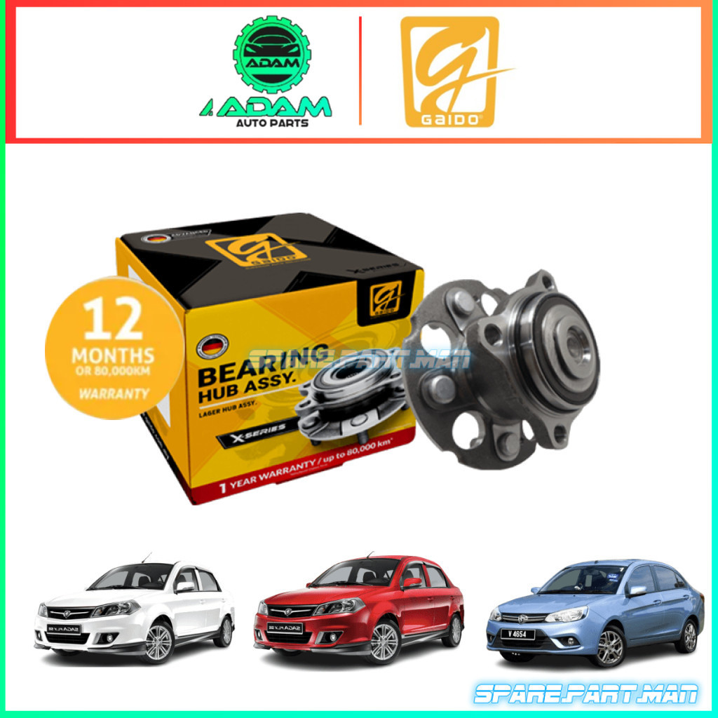 Gaido Front Rear Wheel Bearing Hub Saga FLX Saga New VVT Kereta ...
