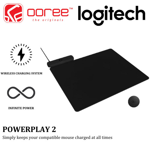 LOGITECH POWERPLAY 2 WIRELESS GAMING MOUSE CHARGING SYSTEM SIMPLY KEEPS ...
