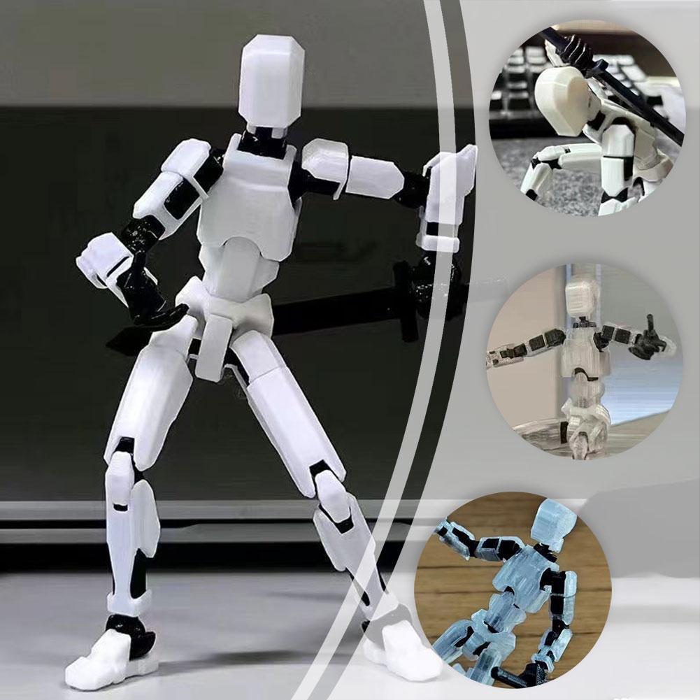 Muti-pose Flexible Robot Mannequin Doll 3d-printed Jointed Action ...