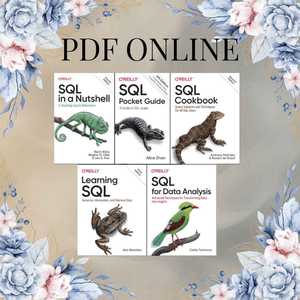 (PDF ONLINE) All about SQL: SQL Cookbook / SQL Pocket Guide / Learning ...