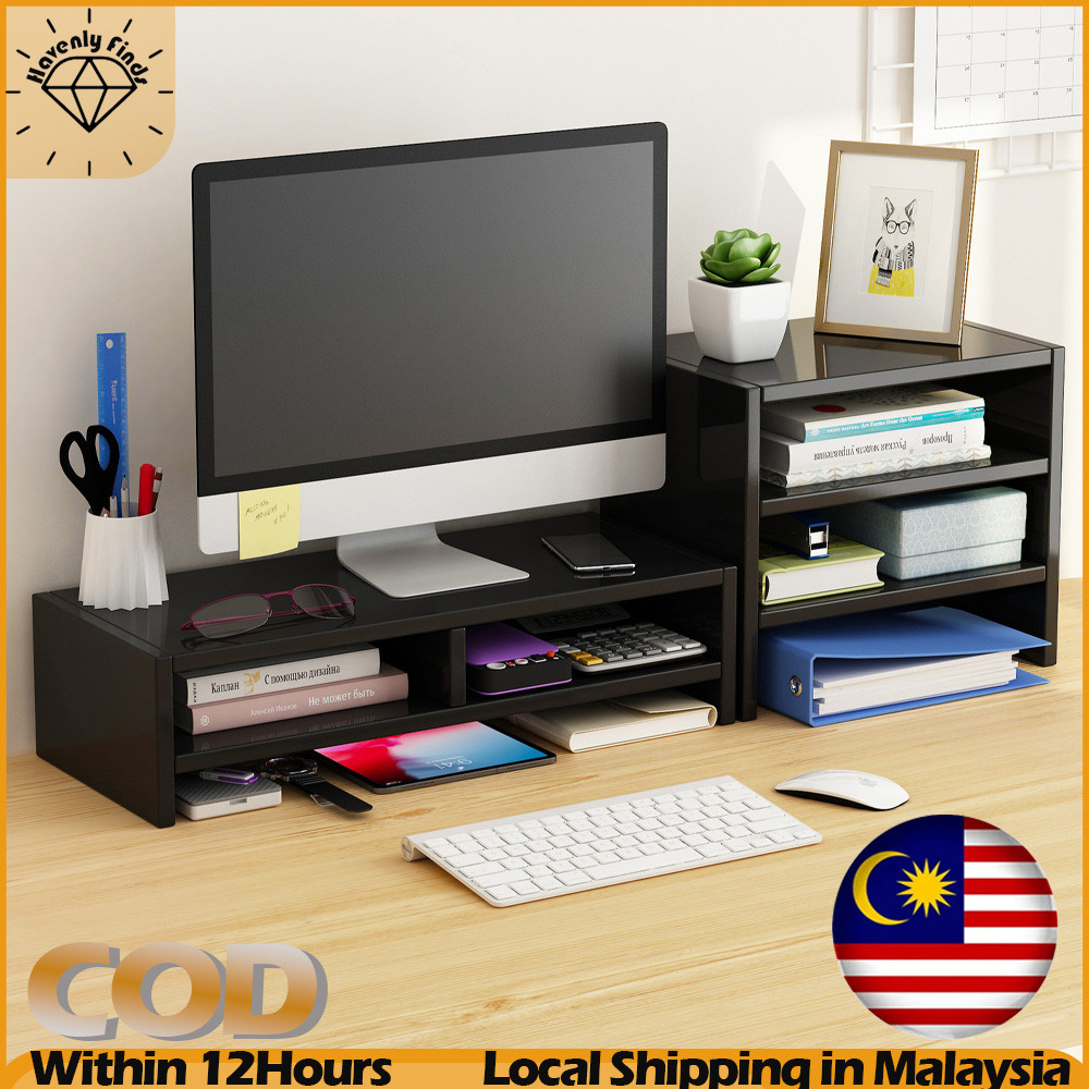 Monitor Rack Laptop Stand Computer Screen Increase Shelf Monitor Stand ...