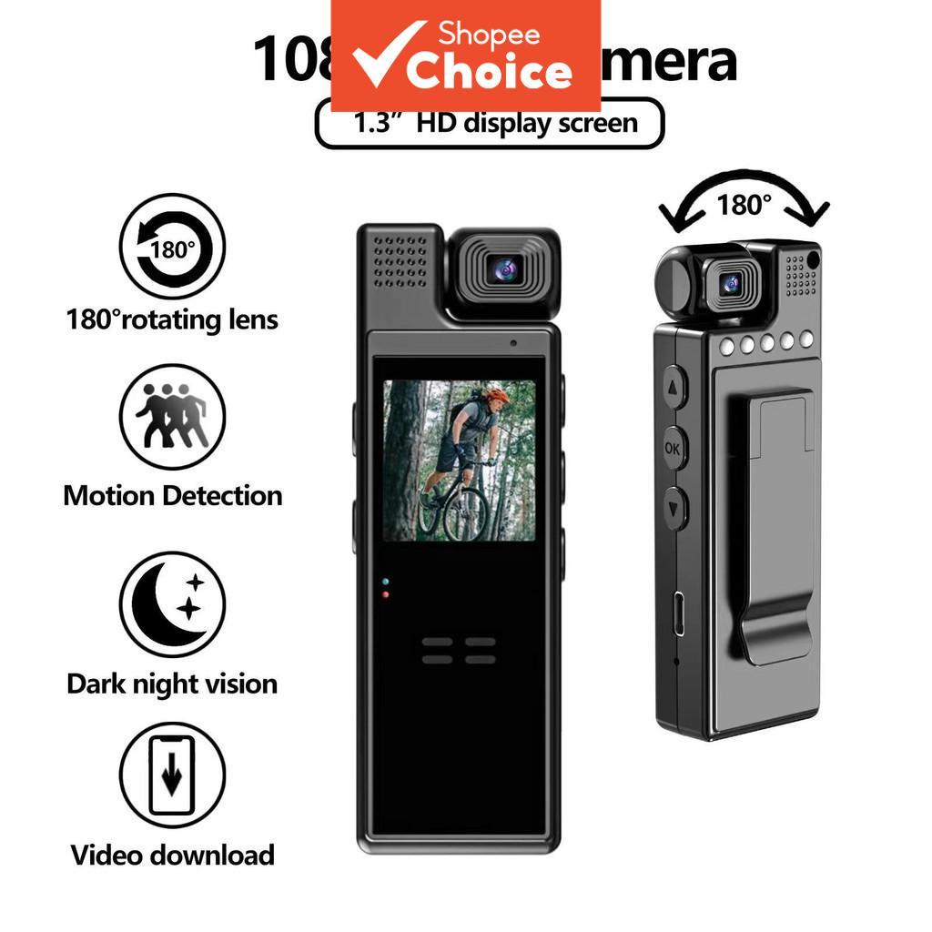 Wifi Mini Camera Full HD 180 Rotate Sports Camera Bodycam Digital Video ...