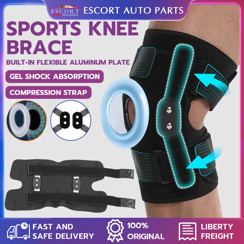 Knee Brace Support Adjustable Compression Breathable Patella Protector ...