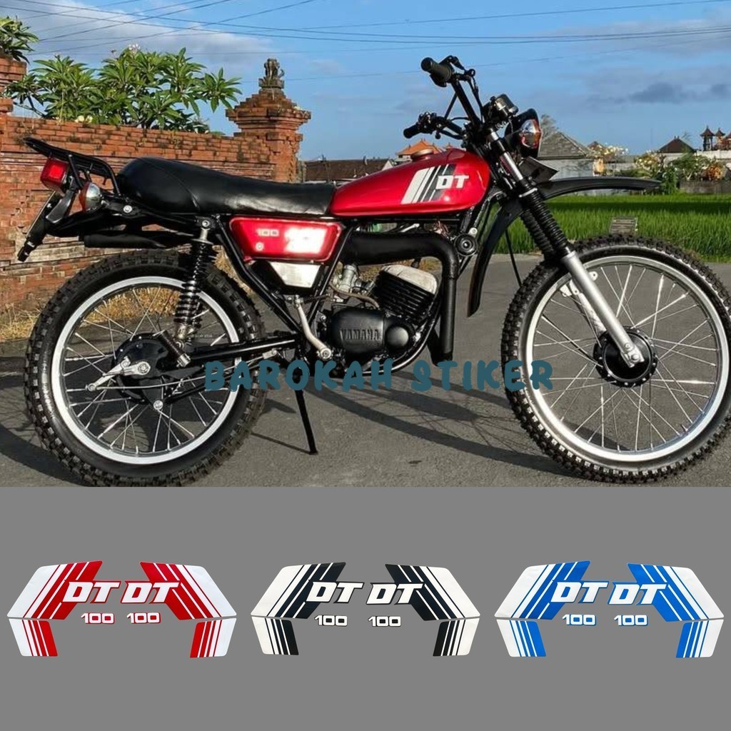 Yamaha Striping Stickers DT 100 DT100 Fullset | Shopee Malaysia