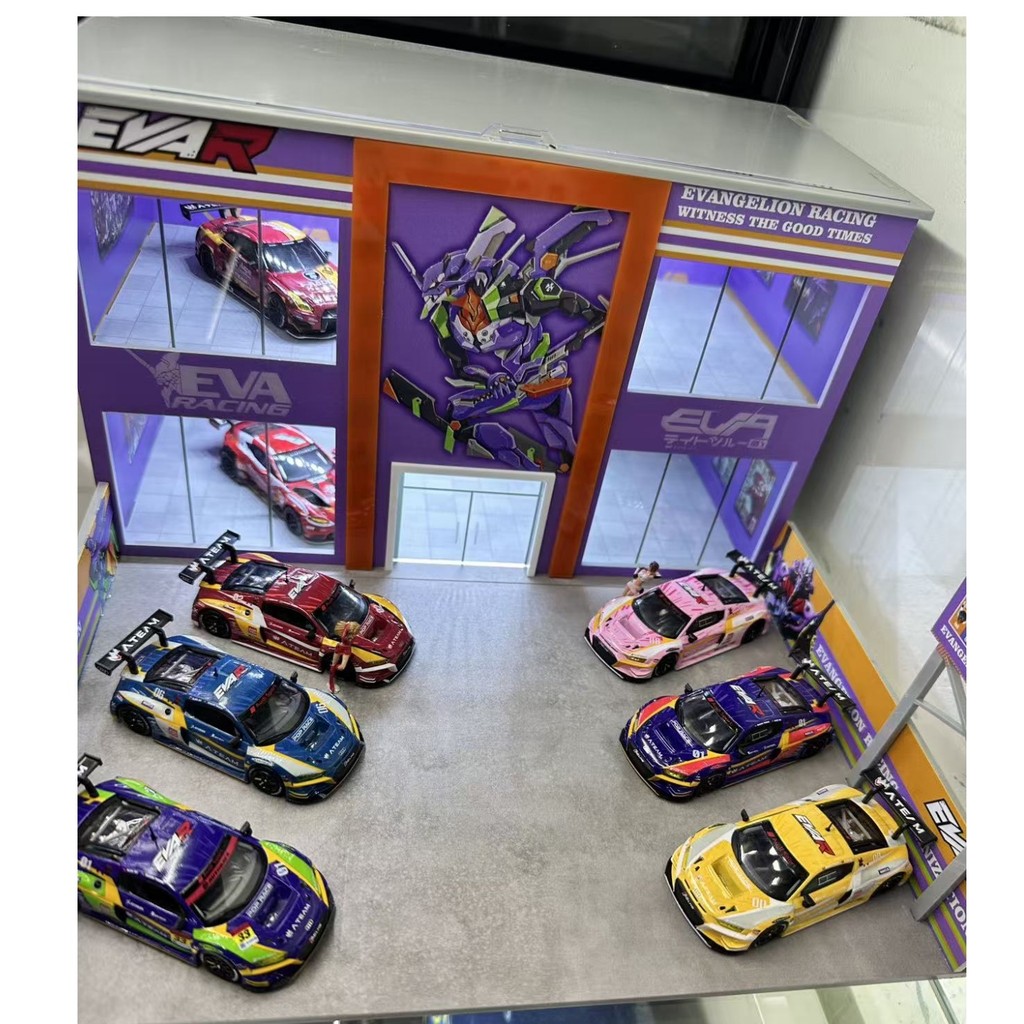 [24H Shipping] POPRACE No. 1: 64 Audi R8 EVA GTR No. 0 Unit No. 2 Unit ...