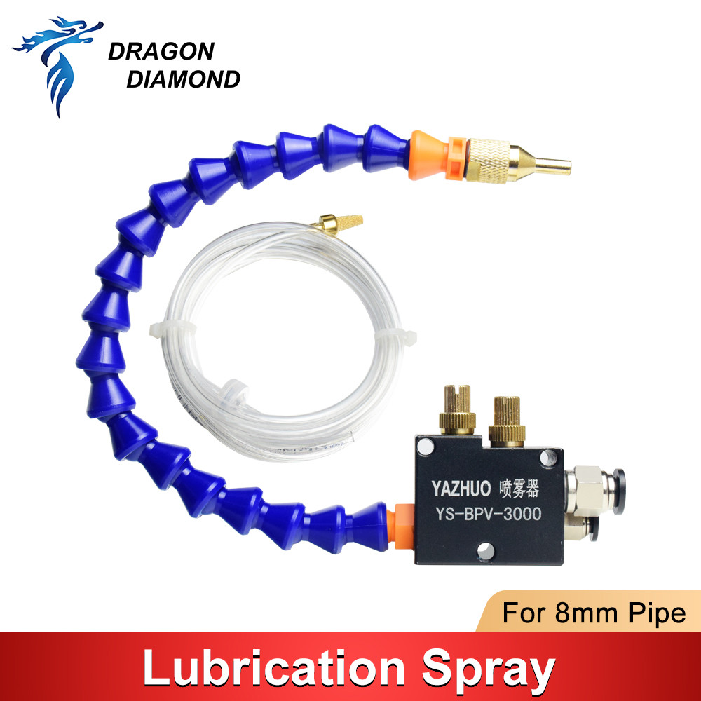 Cooling Water Mist Spray Air Pipe Lubrication System Spindle Coolant ...