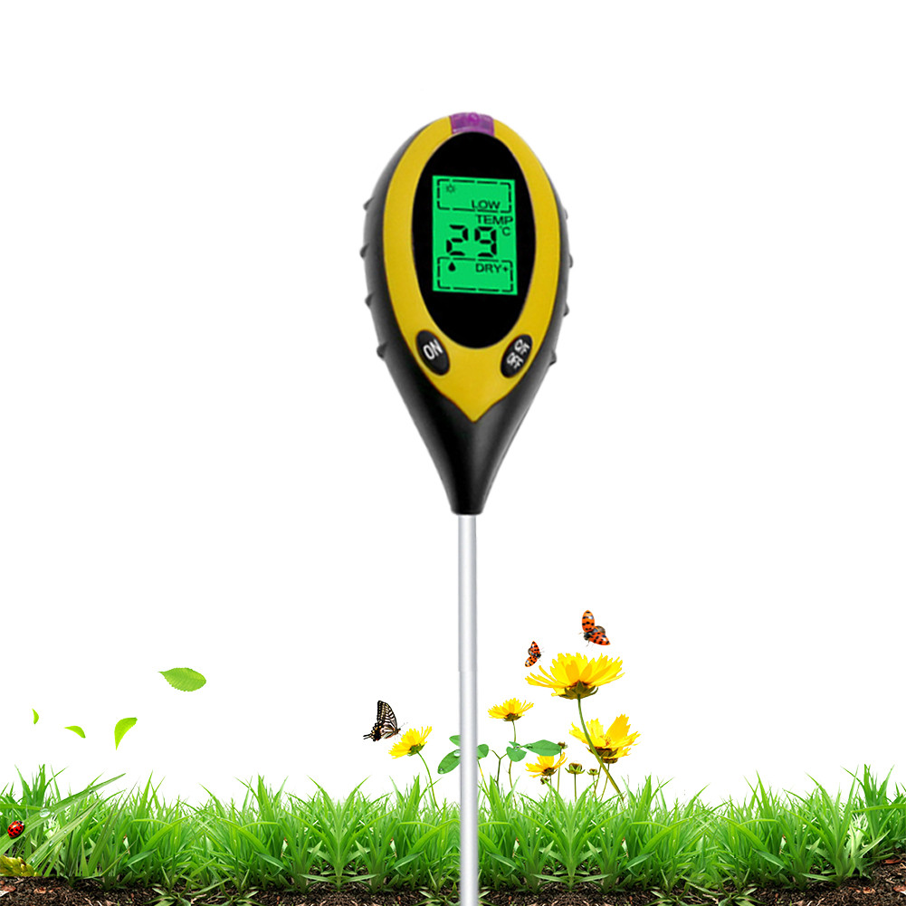 Wireless Smart Soil Tester Soil Moisture Meter LCD Digital Display ...