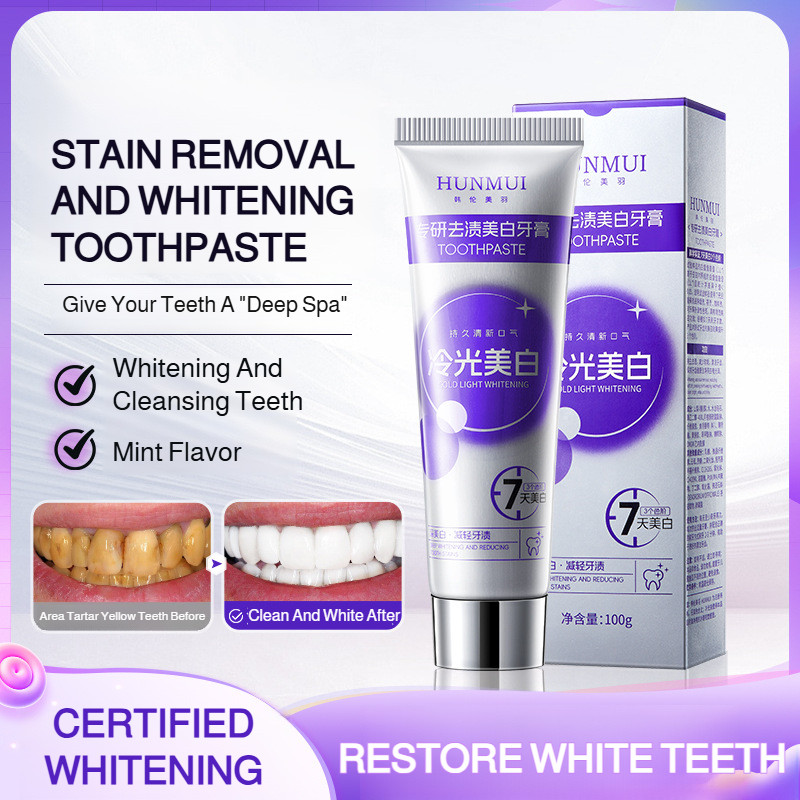 Cold light whitening Toothpaste Whitening Toothpaste deodorant Stain ...