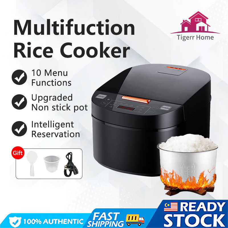 6L Big Rice Cooker Multifunction Smart Screen Periuk Nasi Elektrik Non ...