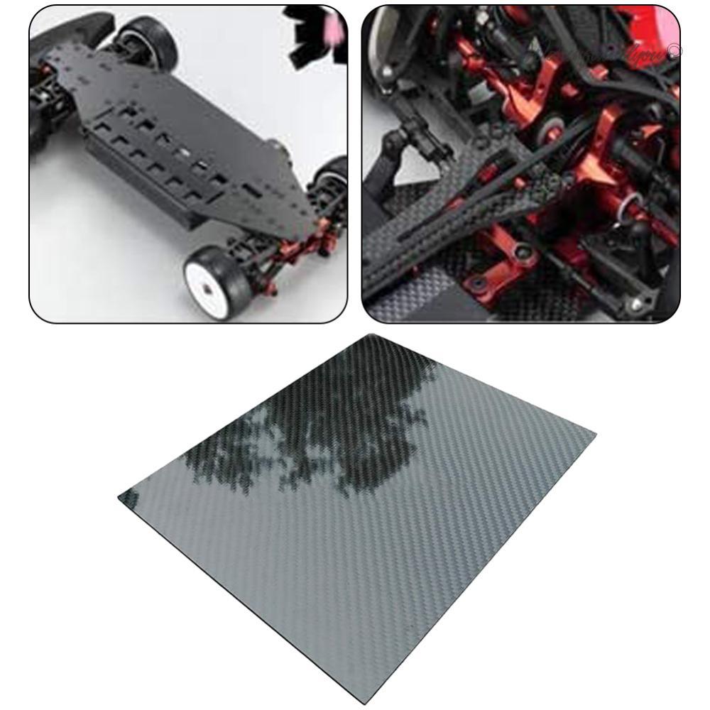 New 125mm X 75mm 3K Full Carbon Fiber Plate Panel Sheets 0.5/1/1.5/2 ...