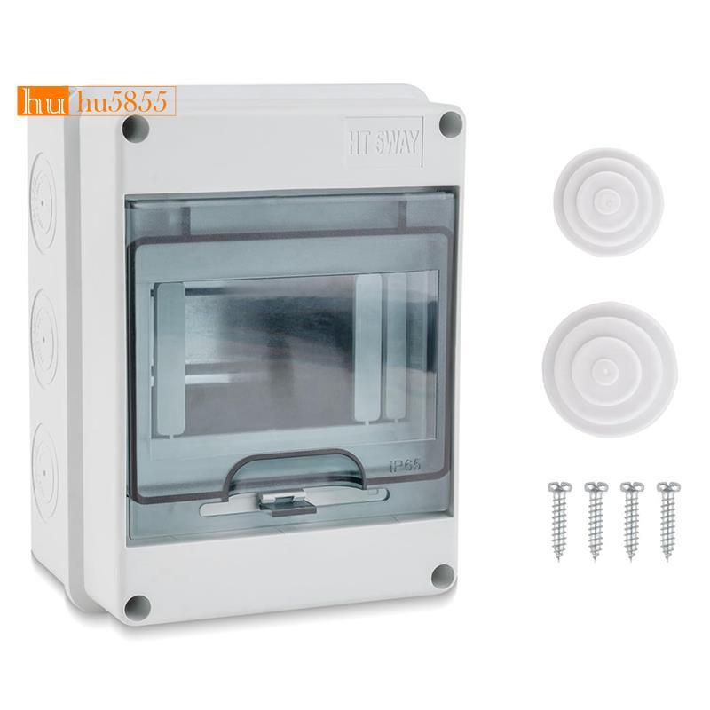 5 Way Miniature Circuit Breaker Box, IP65 Distribution Protection Box ...