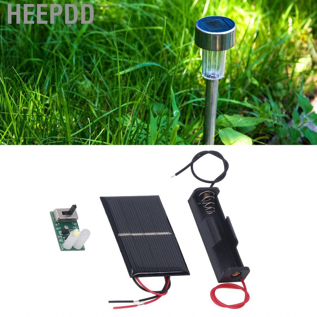 HEEPDD Solar Light Control Panel Set Charging PCB Lawn Lamp Board Kit 1 ...