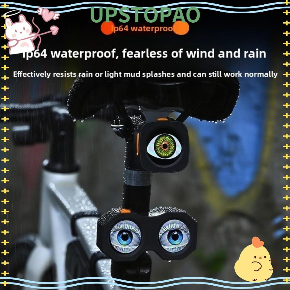 UPSTOPAO Smart Cat Eyes Motorbike, LED Lens Bicycle Eyes Tail Light ...