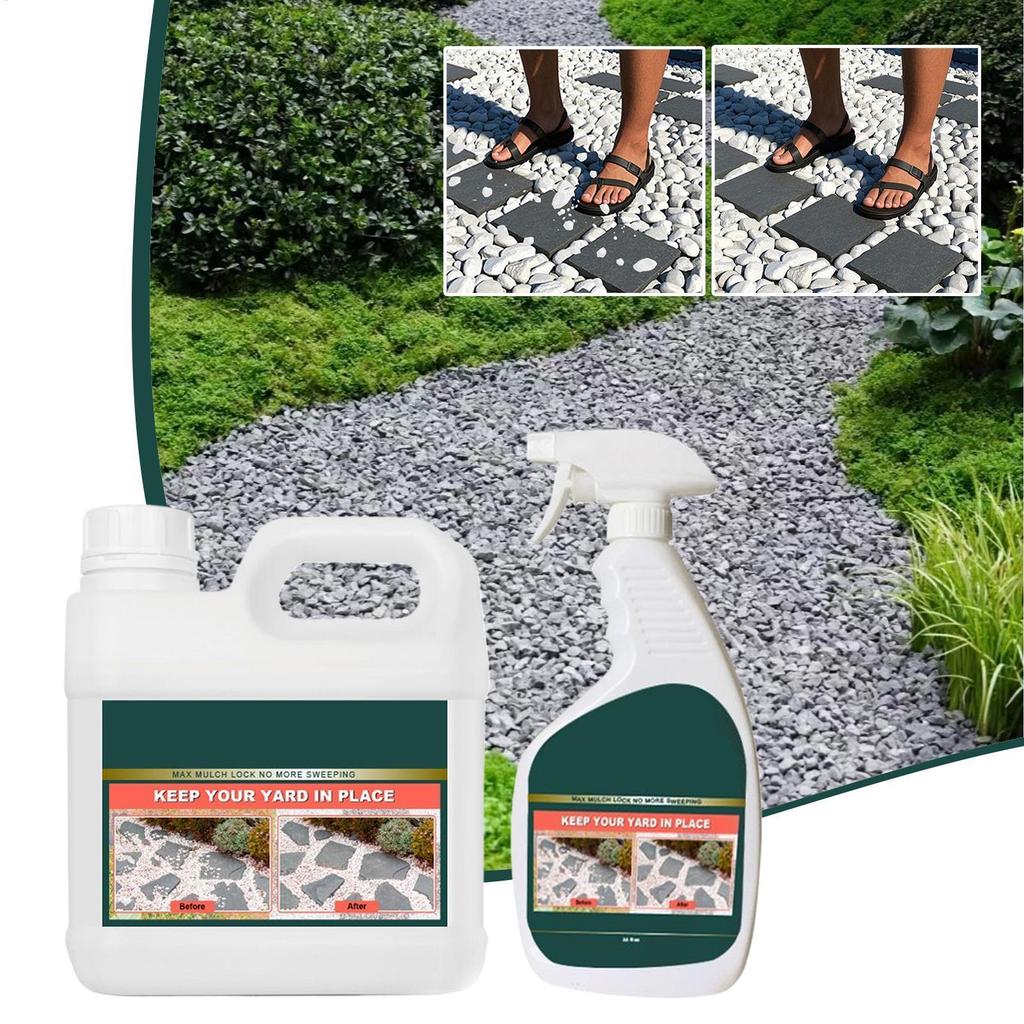 500ml/1L Landscape Rock Glue Invisible Natural Stone Adhesive for ...