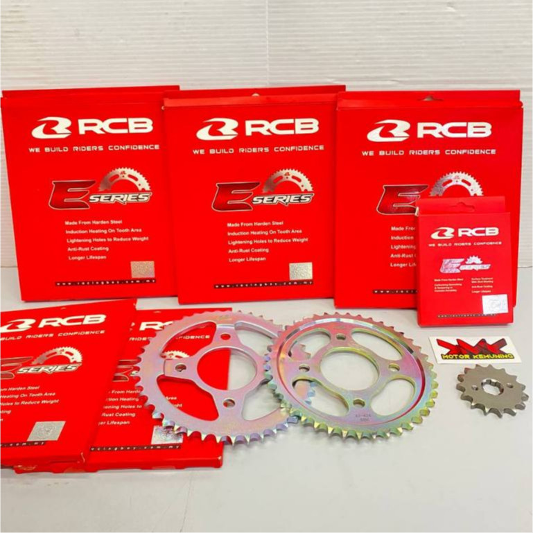 RCB SPOKET CHAIN SPROCKET E SERIES RS150 428HS 100%ORIGINAL RCB 4 ...
