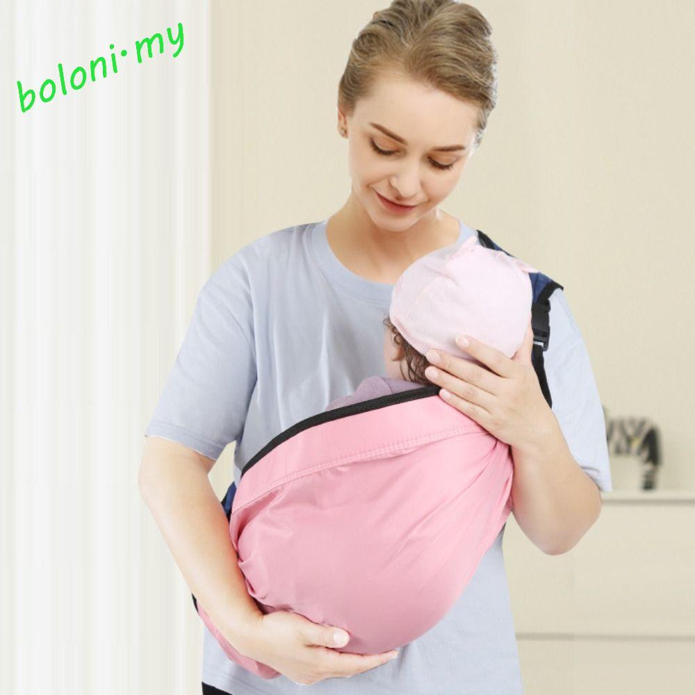 [COD] Baby Wrap Carrier, Cotton Newborn Front Holding Infant Backpacks ...